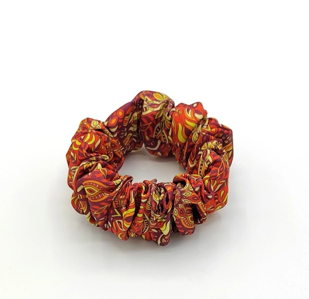 Scrunchie gumička Mandala II. L