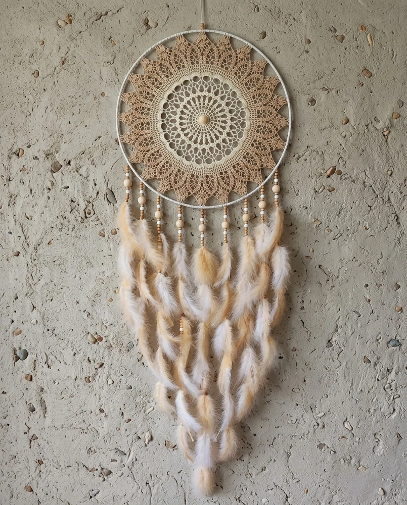 Lapač zlých snů Stínový strážce béžový 40 x 115 cm