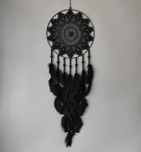 Lapač zlých snů - Stínový strážce černý 30 x 90 cm