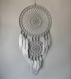 Lapač zlých snů Náčelník Šedý medvěd 40 x 95 cm