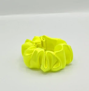 Saténová Scrunchie gumička reflexní L