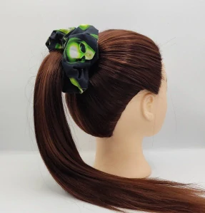 Bavlněná Scrunchie gumička mimozemšťan XXL