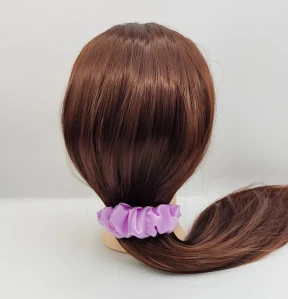 Spona do vlasů Scrunchie světle fialová