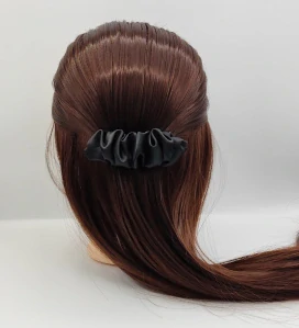 Spona do vlasů Scrunchie černá