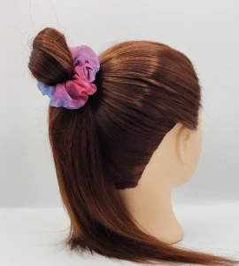 Scrunchie gumička Malinová L