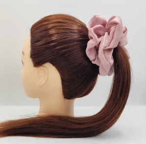 Scrunchie gumička starorůžová XXL