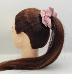 Scrunchie gumička starorůžová L - klasik