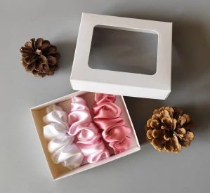 Dárková sada - Scrunchie spony do vlasů I.