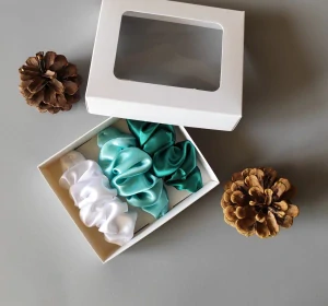 Dárková sada - Scrunchie spony do vlasů III.