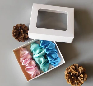 Dárková sada - Scrunchie spony do vlasů VIII.