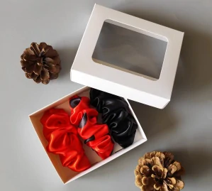 Dárková sada - Scrunchie spony do vlasů VII.
