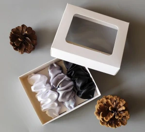 Dárková sada - Scrunchie spony do vlasů IX.