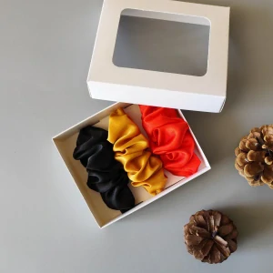 Dárková sada - Scrunchie spony do vlasů XIV.