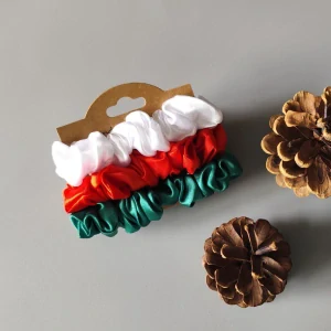 Dárkové Scrunchies gumičky S na kartě - IX.