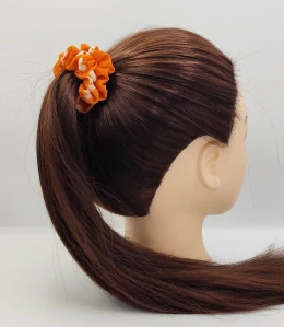 Scrunchie gumička Oranžová S