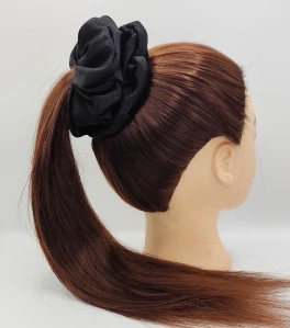 Scrunchie gumička černá XXL