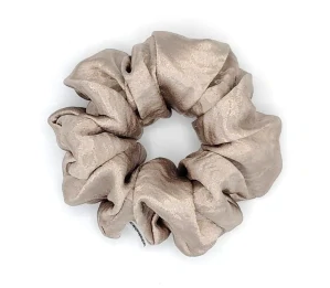 Scrunchie gumička béžová Dion XXL