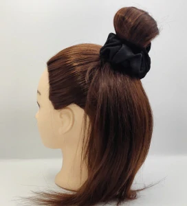 Scrunchie gumička černá L