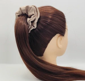 Scrunchie gumička béžová Dion L - klasik