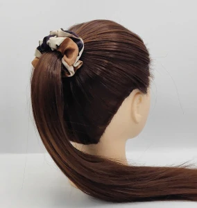 Scrunchie gumička béžová S