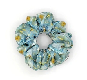 Scrunchie gumička Jarní květy II. XXL