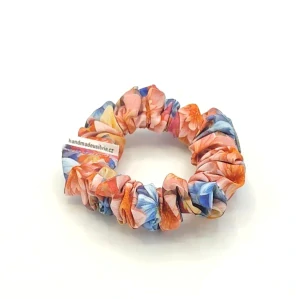 Scrunchie gumička Jarní květy VI. S