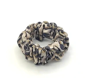 Scrunchie gumička Jarní květy VII. L
