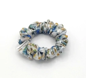 Scrunchie gumička Jarní květy VIII. S