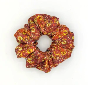 Scrunchie gumička Mandala II. XXL