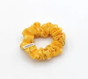 Scrunchie gumička Žlutá S
