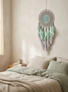 Lapač zlých snů Šedý ochránce 35 x 95 cm č.3