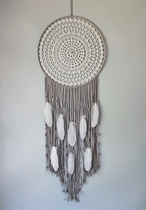 Lapač zlých snů Indiánský strážce 40 x 115 cm
