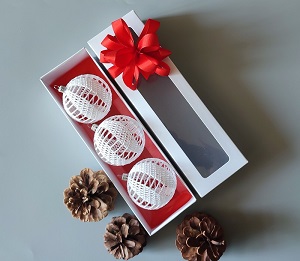 Dárková sada - baňky 3 ks - varianta 5
