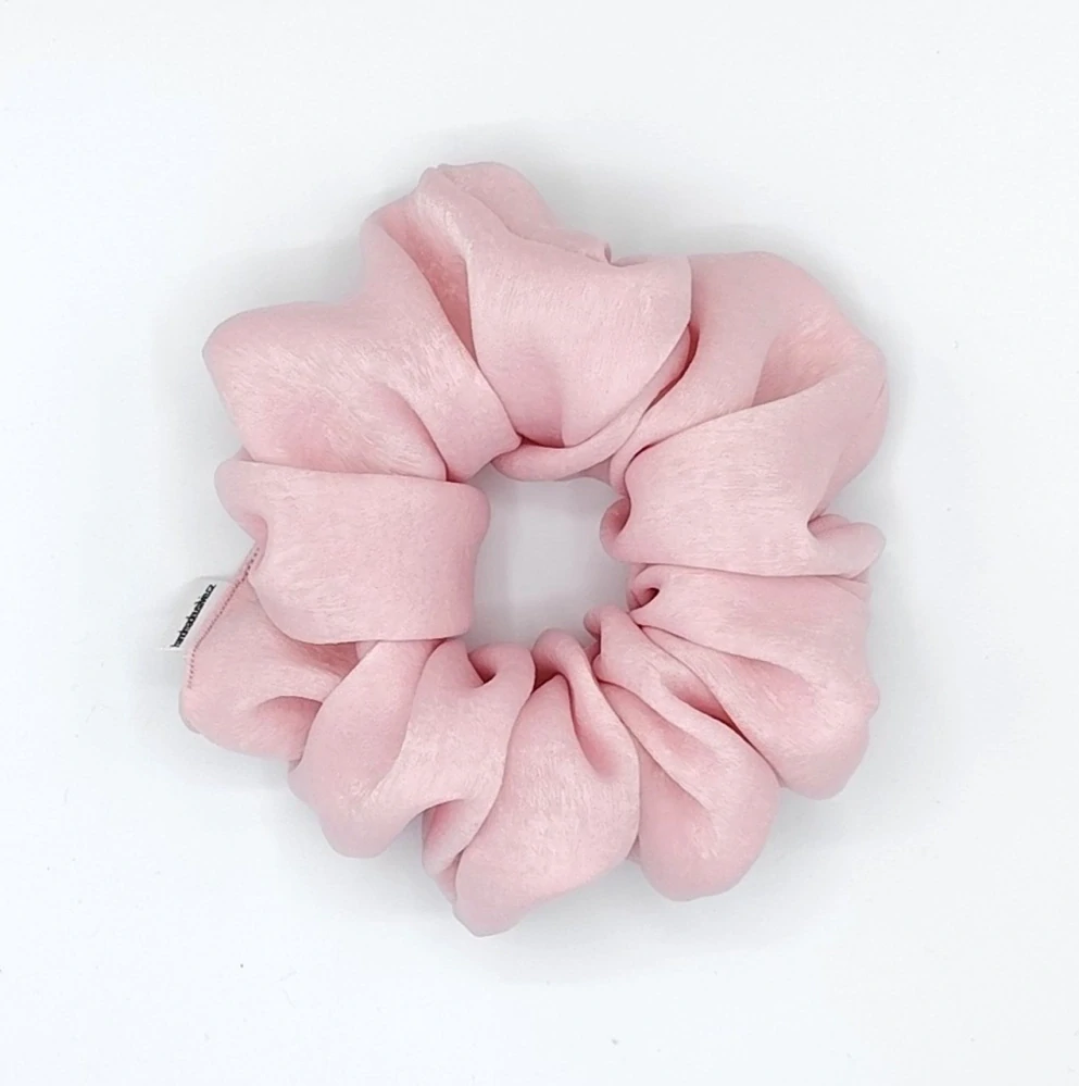 Scrunchie gumička růžová XXL