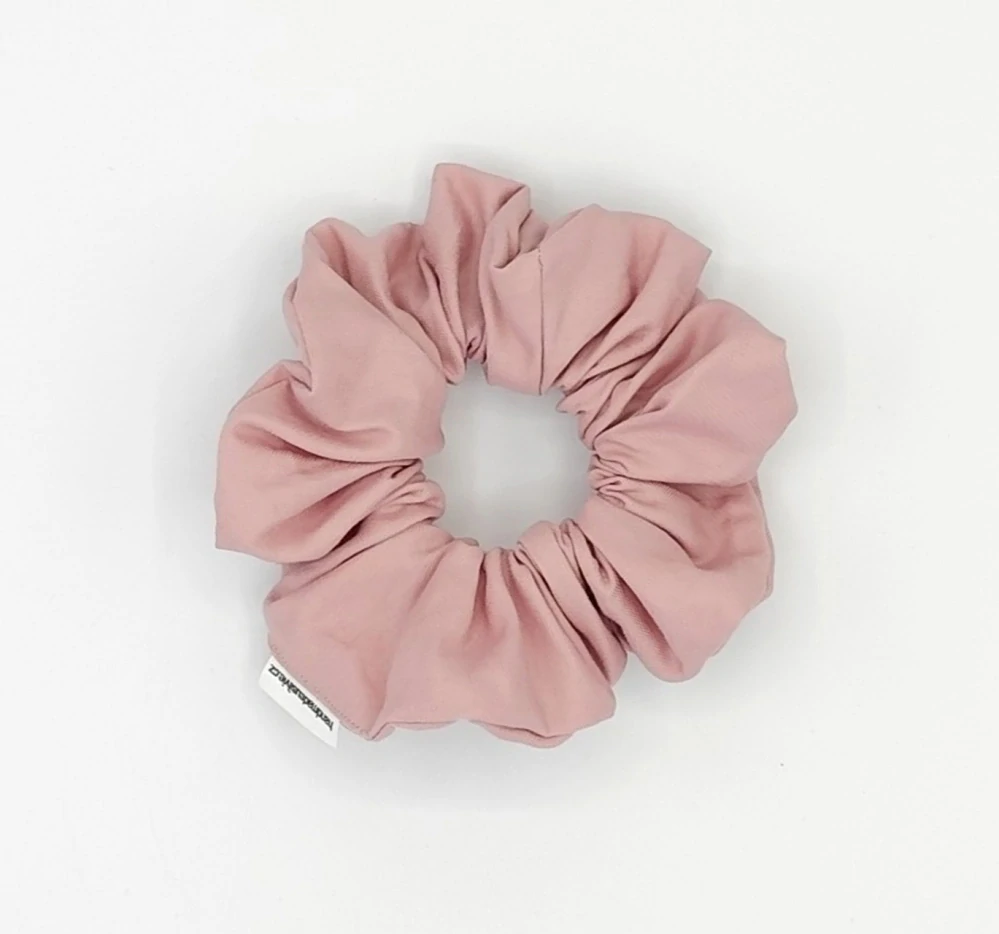 Scrunchie gumička starorůžová L - klasik