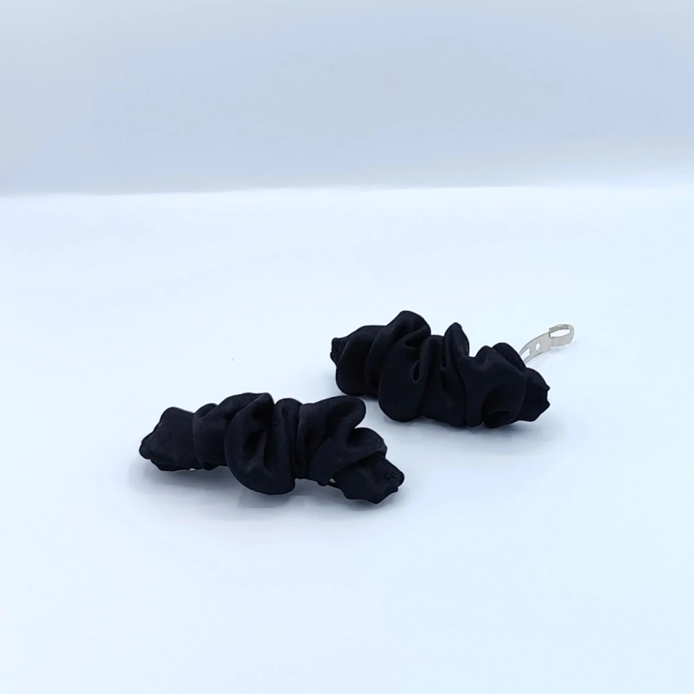 Spona do vlasů scrunchie černá