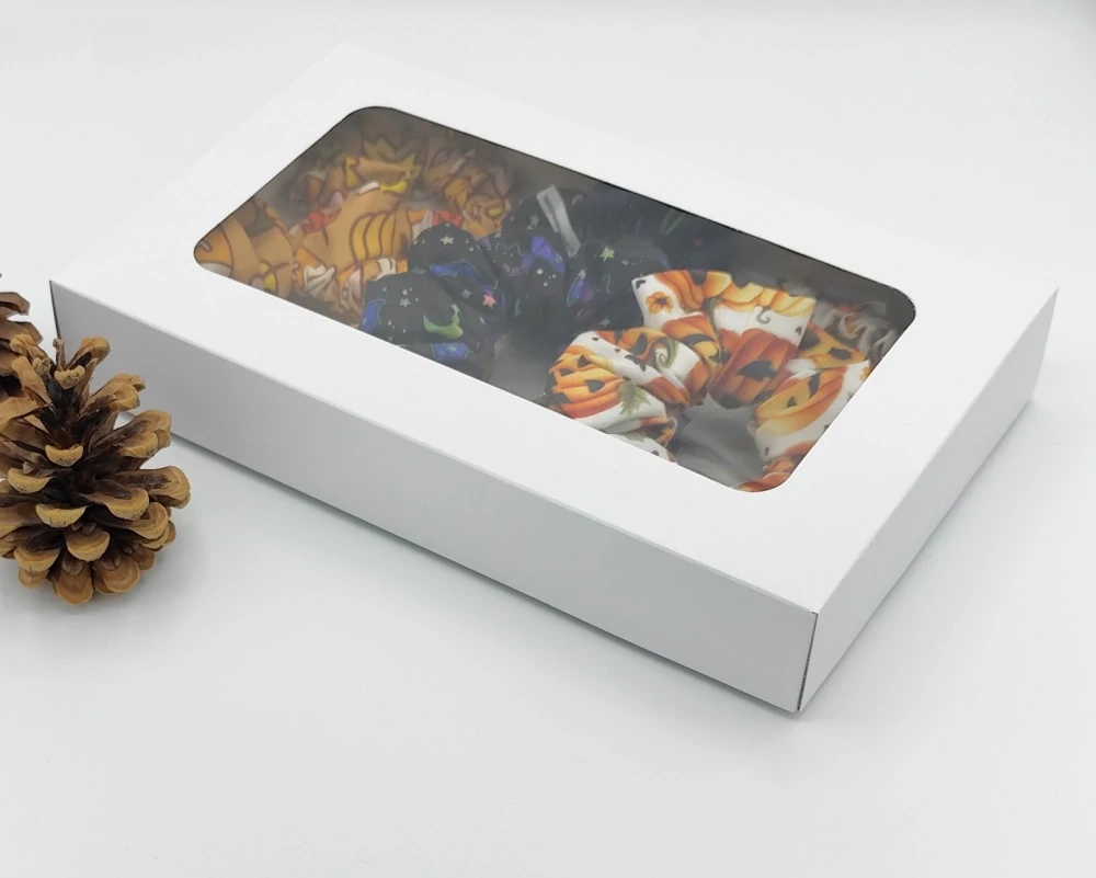 Halloweenská dárková sada I - 6 scrunchies