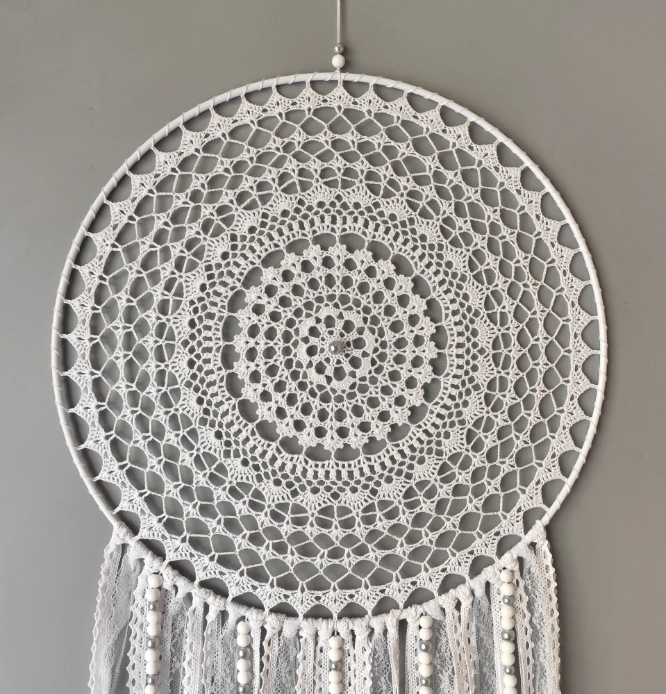 Lapač zlých snů Bílá holubice 40 x 110 cm