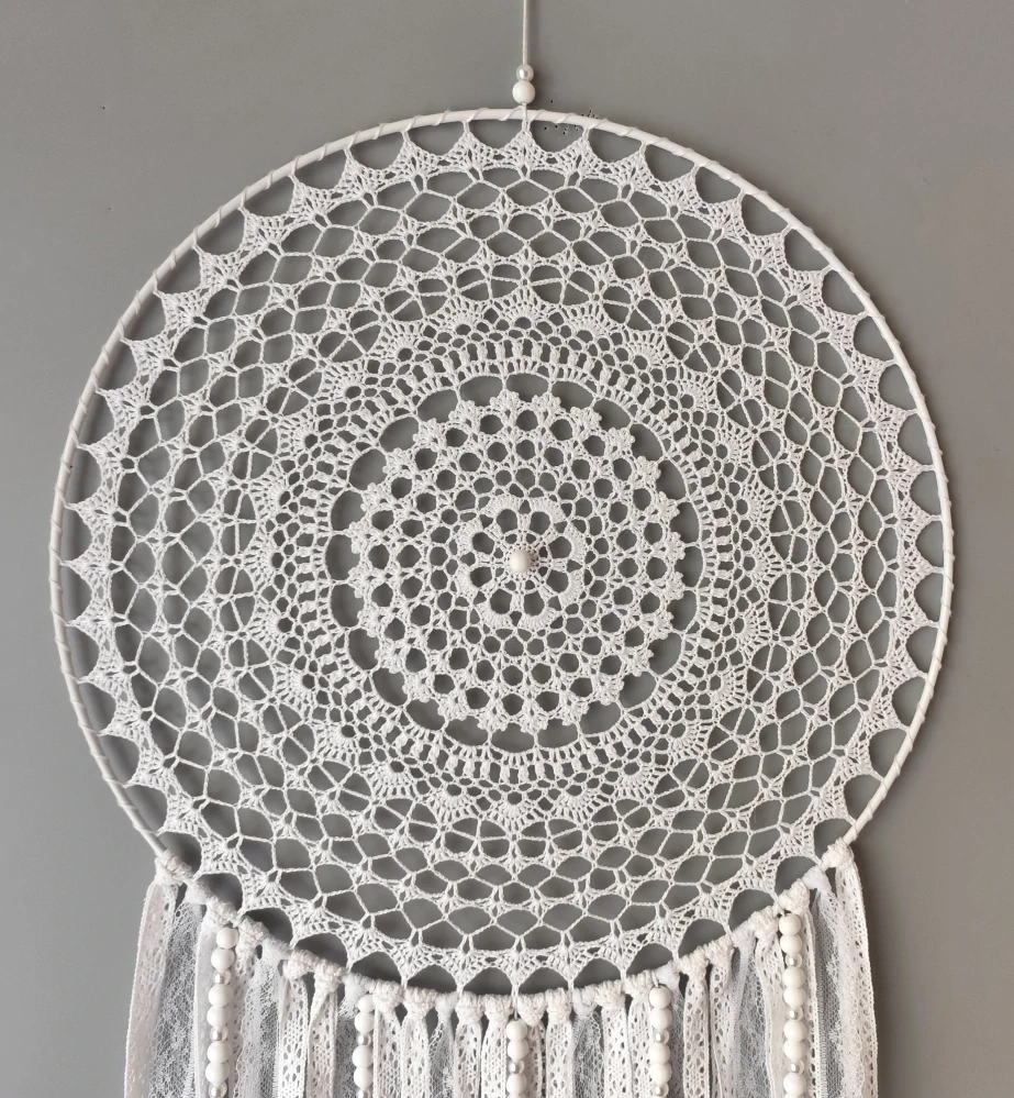 Lapač zlých snů Bílá holubice 40 x 115 cm