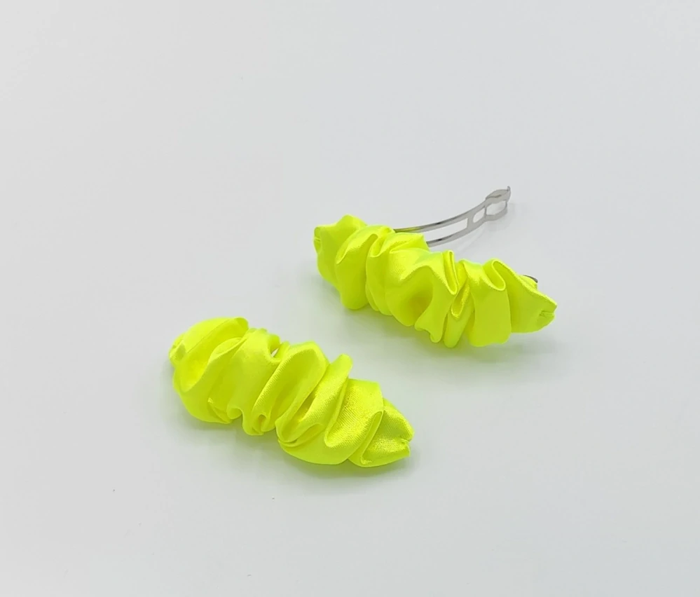 Spona do vlasů scrunchie reflexní 8 cm