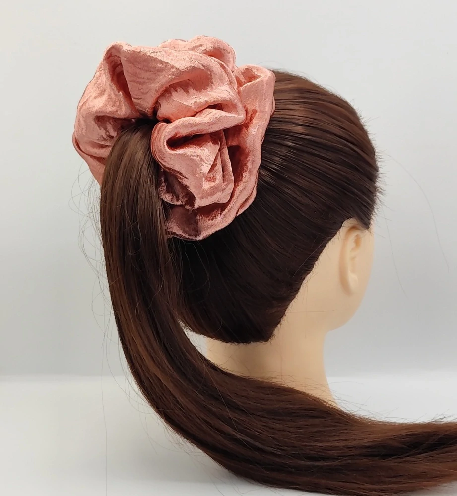 Scrunchie gumička starorůžová Dion XXL