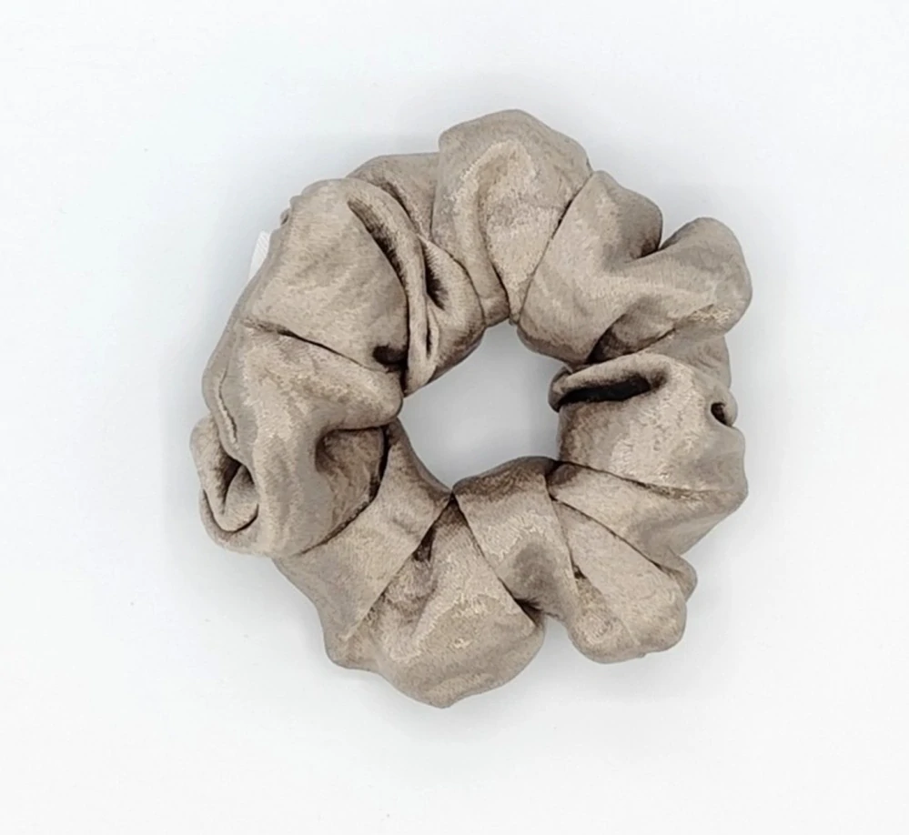 Scrunchie gumička béžová Dion L - klasik