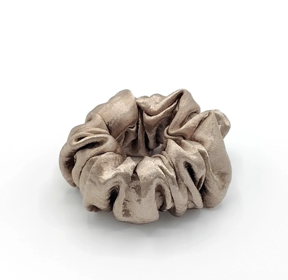 Scrunchie gumička béžová Dion L