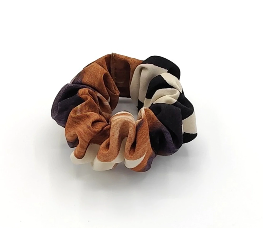 Scrunchie gumička béžová L