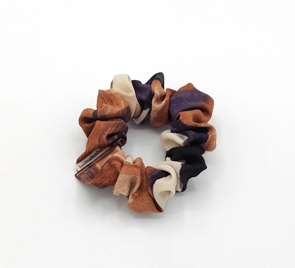 Scrunchie gumička béžová S
