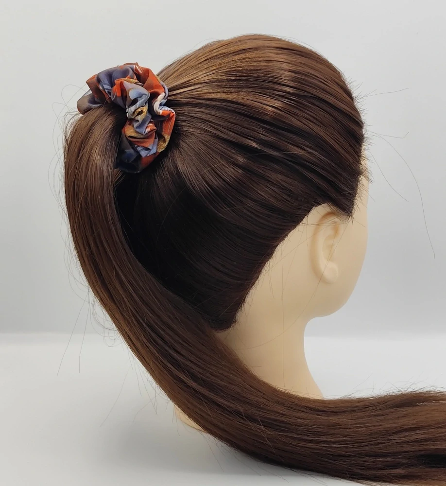 Scrunchie gumička Jarní květy IIIb. S