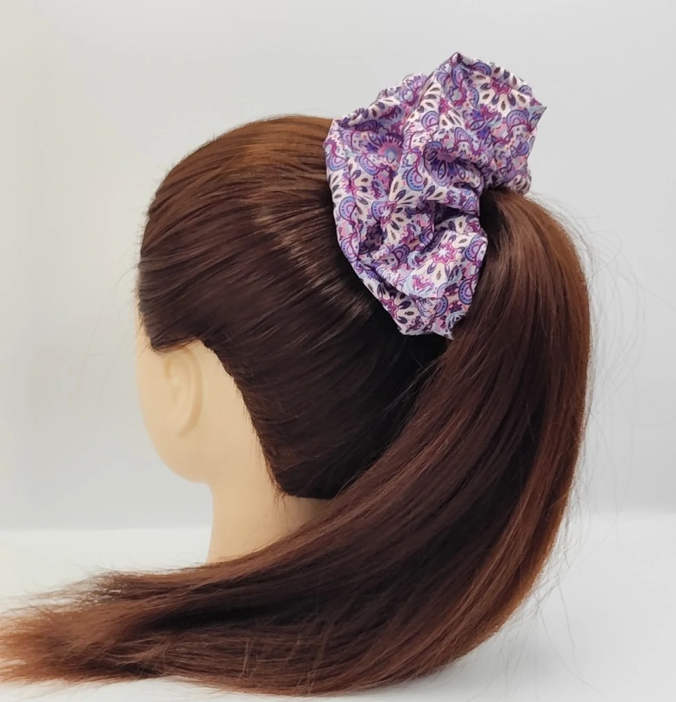 Scrunchie gumička Mandala IV. XXL