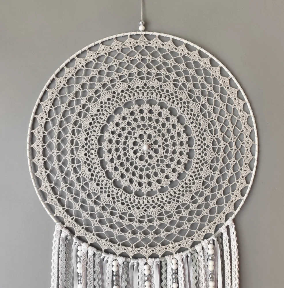 Lapač zlých snů Šedá holubice 40 x 120 cm