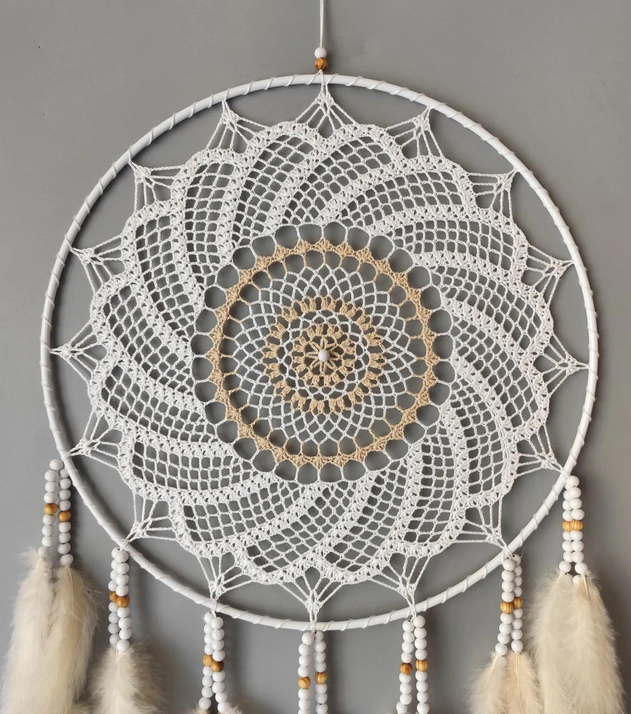 Lapač zlých snů Béžový ochránce 35 x 95 cm
