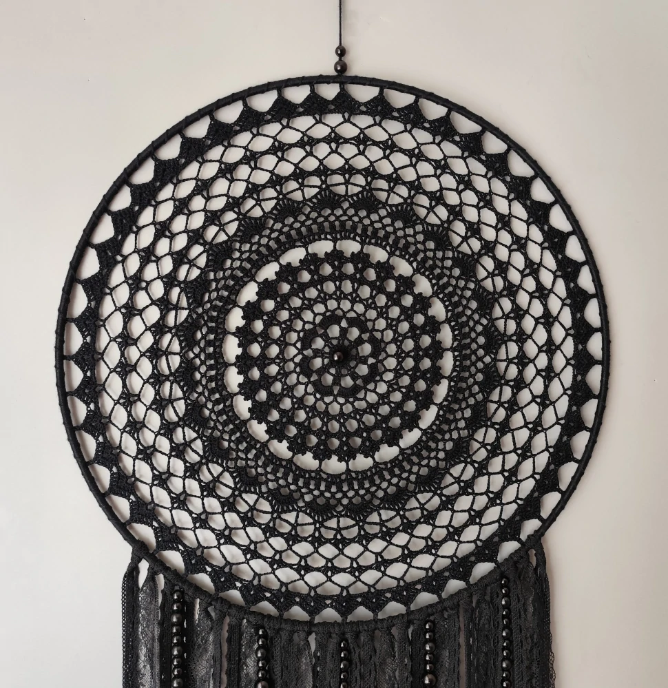 Lapač zlých snů Černá holubice 40 x 120 cm